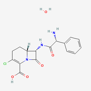 molecular formula C16H18ClN3O5 B1675093 洛拉卡贝单水合物 CAS No. 121961-22-6