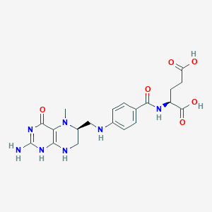 molecular formula C20H25N7O6 B1675113 Levomefolic acid CAS No. 31690-09-2