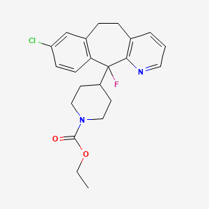 B1675124 11-Fluoro dihydroloratadine CAS No. 125743-80-8