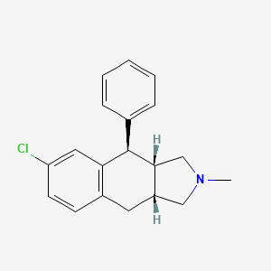 molecular formula C19H20ClN B1675149 Losindole CAS No. 69175-77-5