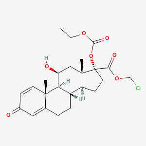 B1675158 Loteprednol etabonate CAS No. 82034-46-6