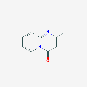 molecular formula C9H8N2O B167519 2-甲基-4H-吡啶并[1,2-a]嘧啶-4-酮 CAS No. 1693-94-3