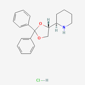B1675190 Levoxadrol hydrochloride CAS No. 23257-58-1