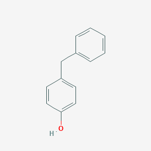 molecular formula C13H12O B016752 4-苄基苯酚 CAS No. 101-53-1