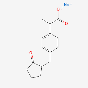 B1675257 Loxoprofen sodium CAS No. 80382-23-6