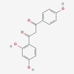 molecular formula C15H12O5 B1675294 利可酮 CAS No. 61153-76-2