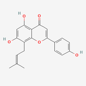 molecular formula C20H18O5 B1675296 异黄素 C CAS No. 72357-31-4