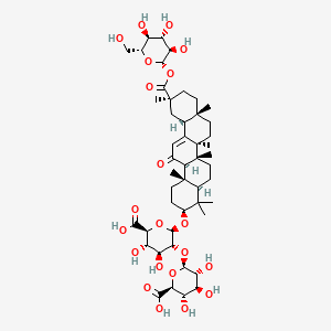 molecular formula C48H72O21 B1675303 Licoricesaponin A3 CAS No. 118325-22-7