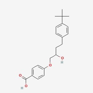 molecular formula C21H26O4 B1675322 利菲布罗 CAS No. 96609-16-4