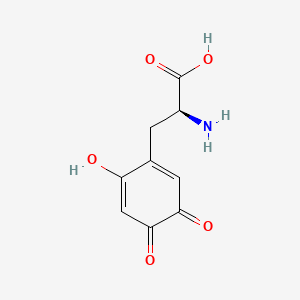 molecular formula C9H9NO5 B1675334 托帕醌 CAS No. 135791-48-9