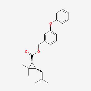 molecular formula C23H26O3 B1675335 l-trans-Phenothrin CAS No. 66036-31-5