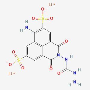 molecular formula C13H9Li2N5O9S2 B1675367 Lucifer Yellow carbohydrazide CAS No. 67769-47-5