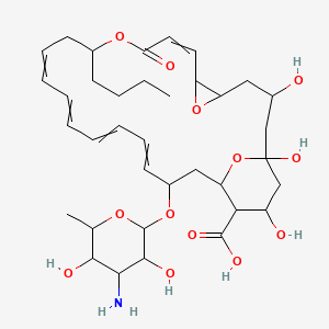 molecular formula C36H53NO13 B1675369 Lucimycin CAS No. 13058-67-8