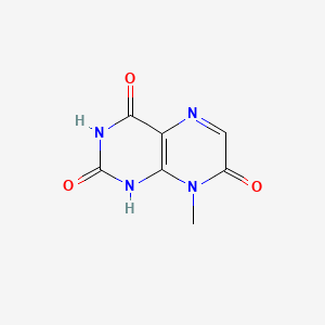 molecular formula C7H6N4O3 B1675370 Luciopterin CAS No. 19845-00-2