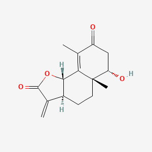 molecular formula C15H18O4 B1675376 Ludovicin C CAS No. 27740-15-4