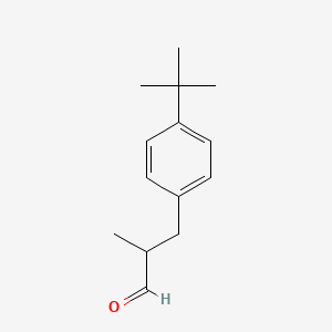 molecular formula C14H20O B1675391 Lilial CAS No. 80-54-6