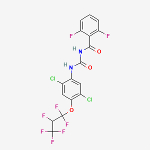 molecular formula C17H8Cl2F8N2O3 B1675418 Lufenuron CAS No. 103055-07-8