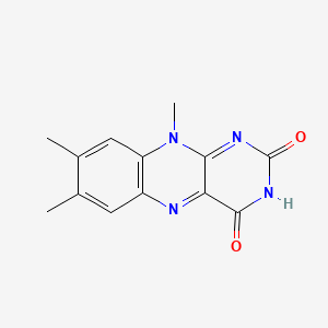 molecular formula C13H12N4O2 B1675435 Lumiflavine CAS No. 1088-56-8