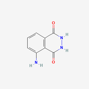 molecular formula C8H7N3O2 B1675438 鲁米诺 CAS No. 521-31-3