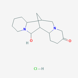 molecular formula C15H25ClN2O2 B1675460 17-Hydroxylupanine hydrochloride CAS No. 6810-18-0