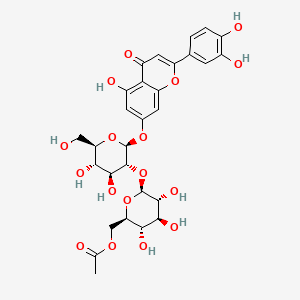 molecular formula C29H32O17 B1675464 Linariifolioside CAS No. 135546-08-6