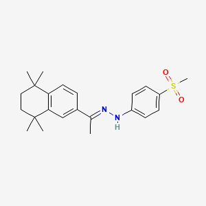 molecular formula C23H30N2O2S B1675466 Linarotene CAS No. 127304-28-3