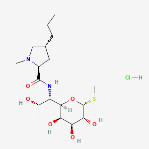 molecular formula C18H37ClN2O7S B1675470 Lincomycin hydrochloride monohydrate CAS No. 7179-49-9