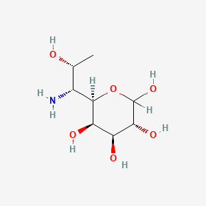 molecular formula C8H17NO6 B1675473 Lincosamine CAS No. 13006-69-4