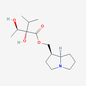 molecular formula C15H27NO4 B1675476 Lindelofine CAS No. 487-99-0