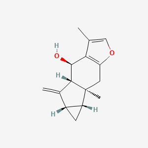 molecular formula C15H18O2 B1675477 Lindenenol CAS No. 26146-27-0