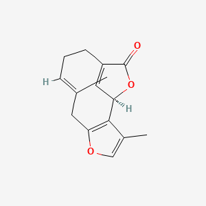 molecular formula C15H16O3 B1675478 Linderalactone CAS No. 728-61-0
