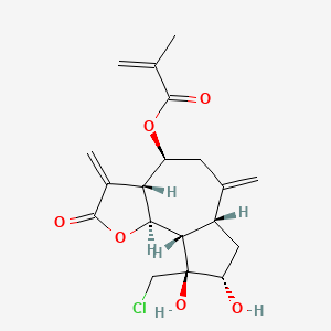 molecular formula C19H23ClO6 B1675487 Linichlorin A CAS No. 62462-98-0