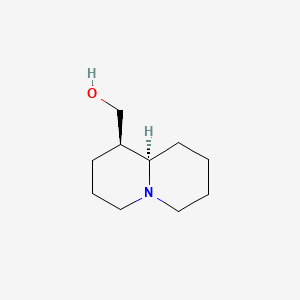 molecular formula C10H19NO B1675504 Lupinine CAS No. 486-70-4