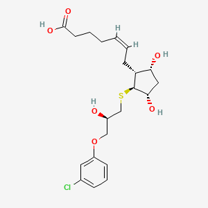 molecular formula C21H29ClO6S B1675511 Luprostiolum CAS No. 67110-79-6