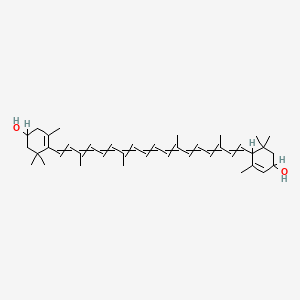 molecular formula C40H56O2 B1675518 Lutein CAS No. 127-40-2
