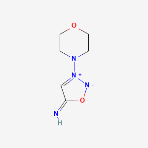 molecular formula C6H10N4O2 B1675546 林西多明 CAS No. 33876-97-0