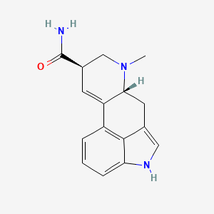 molecular formula C16H17N3O B1675752 Lysergamide CAS No. 478-94-4