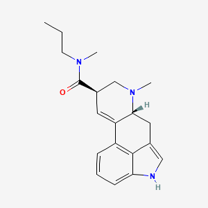 molecular formula C20H25N3O B1675755 Lysergic acid methylpropylamide CAS No. 40158-98-3