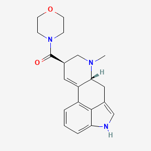 molecular formula C20H23N3O2 B1675756 Lysergic acid morpholide CAS No. 4314-63-0