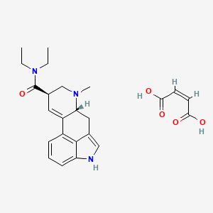 molecular formula C24H29N3O5 B1675758 Lysergide maleate CAS No. 24656-41-5