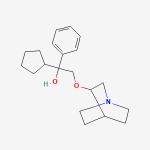 molecular formula C20H29NO2 B1675862 Penequinine CAS No. 87827-02-9