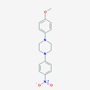 B016759 1-(4-Methoxyphenyl)-4-(4-nitrophenyl)piperazine CAS No. 74852-61-2