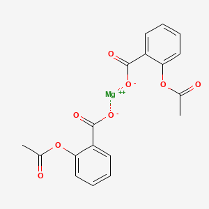 B1675906 Magnesium acetylsalicylate CAS No. 132-49-0