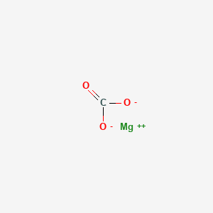 molecular formula MgCO3· nH2O<br>MgCO3<br>CMgO3 B1675907 Magnesium carbonate CAS No. 546-93-0