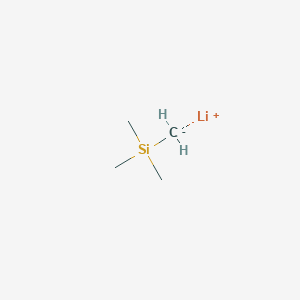 molecular formula C4H11LiSi B167594 (Trimethylsilyl)methyllithium CAS No. 1822-00-0