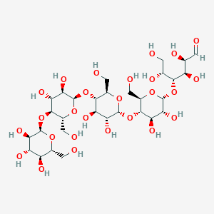 molecular formula C30H52O26 B1675942 マルトペンタオース（マルトペンタose） CAS No. 34620-76-3