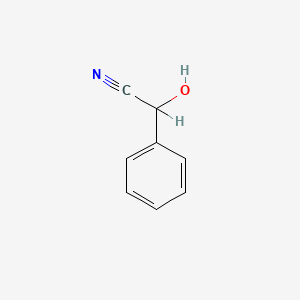 molecular formula C8H7NO B1675950 扁桃腈 CAS No. 532-28-5