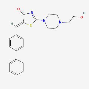 molecular formula C22H23N3O2S B1675955 Mcl1-IN-8 CAS No. 678158-55-9