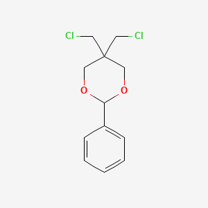 B1676003 m-DIOXANE, 5,5-BIS(CHLOROMETHYL)-2-PHENYL- CAS No. 6103-09-9