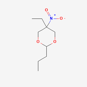 m-DIOXANE, 5-ETHYL-5-NITRO-2-PROPYL-